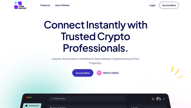 Screen shot of CoinMatch
